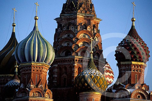 St. Basil's Cathedral in Moscow, Russa