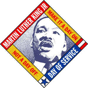 Martin Luther King jr Day graphic