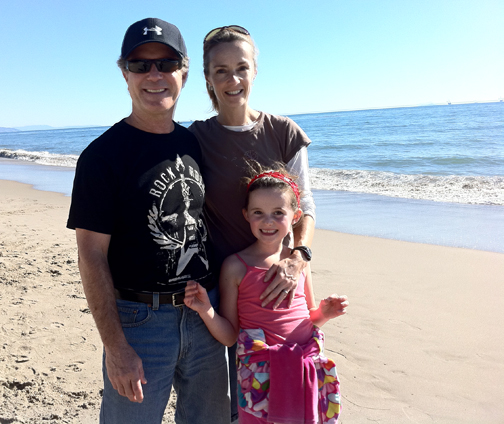 Photo of Aaronson Family in Santa Barbara