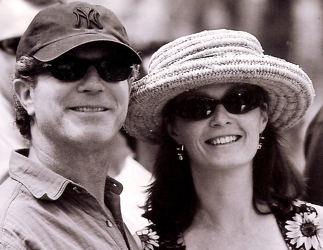 Portrait of Jeffrey and Becky Aaronson