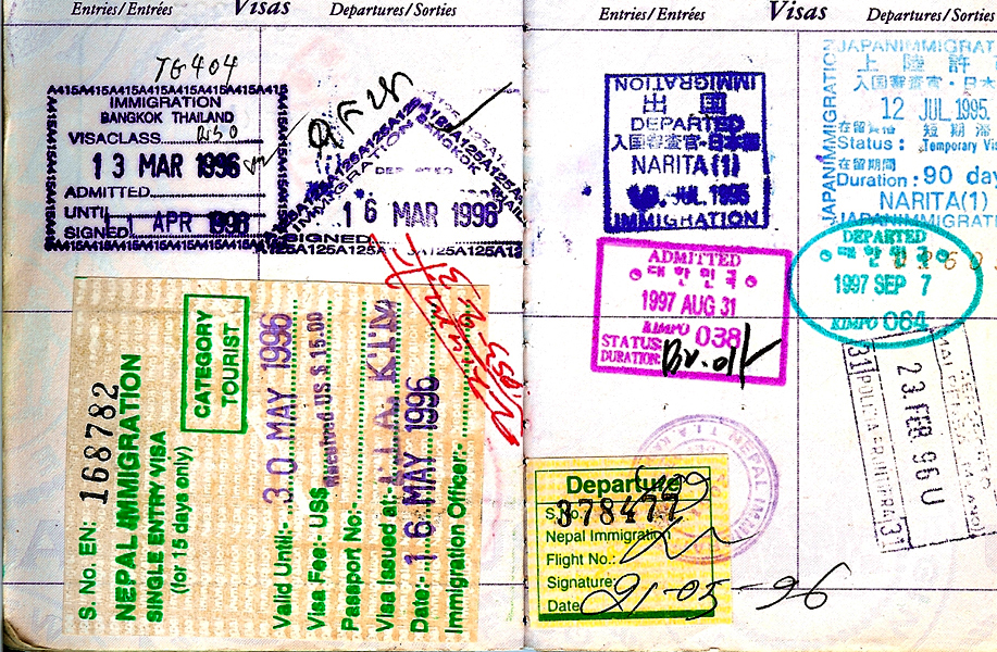 Passport scan