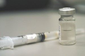 Photo of the flu vaccine